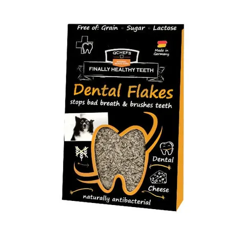 QCHEFS DENTAL FLAKES Popsypka do higieny jamy ustnej - 90 g