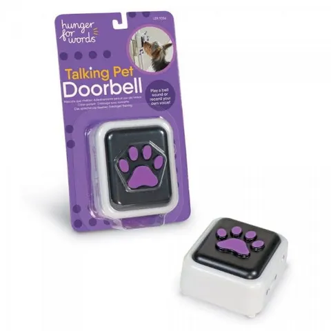 HUNGER FOR WORDS TALKING PET DOORBELL Dzwonek do drzwi