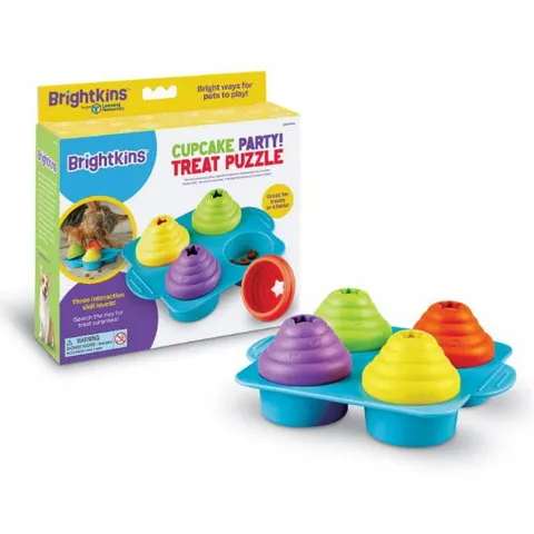 BRIGHTKINS Łamigłówka Cupcake Party BABECZKOWA IMPREZA - zabawka interaktywna dla psów