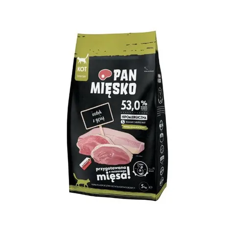 Pan Mięsko Karma dla Kotów Indyk z Gęsią rozm. S 400g
