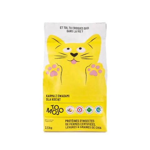 TOMOJO Karma z owadami dla kociąt - 2,5 kg