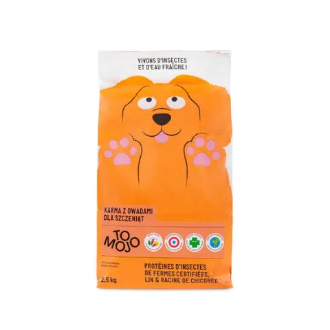 TOMOJO Karma z owadami dla szczeniąt - 2,5 kg