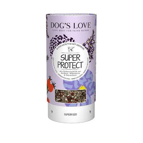 Zioła dla psa na ochronę przed kleszczami - czystek DOG'S LOVE - Super Protect - 70 g