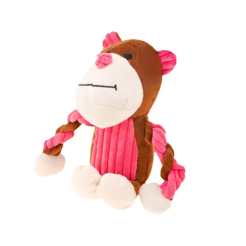 RECOFUN Zabawka z dźwiękiem dla psa Fluffy Orangutan