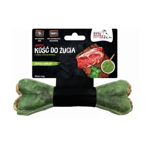 Syta Micha Kość do żucia na świeży oddech dla dużego psa - 22 cm