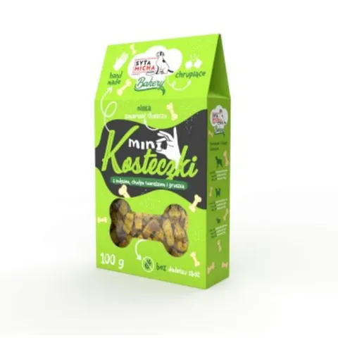 Syta Micha BAKERY Mini kostki z indykiem 100g