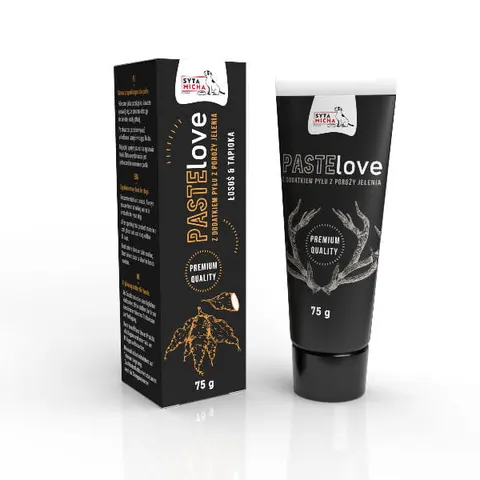 Pasta mięsna dla psa - łosoś i tapioka 75g