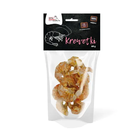 Syta Micha Suszone Krewetki 60g