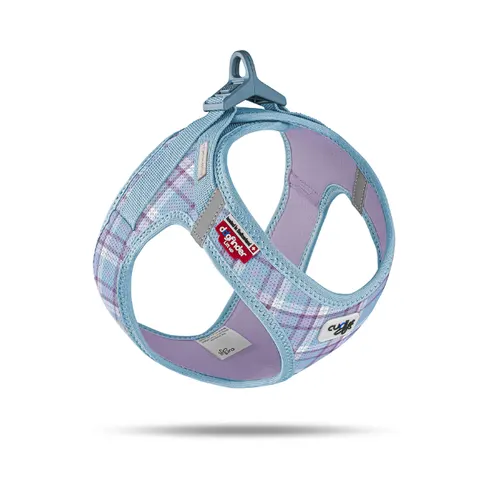 Szelki dla psa CURLI CLASP AIR MESH - AQUA CARO