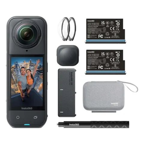 Zestaw Insta360 X5 Essentials - Kamera zewnętrzna