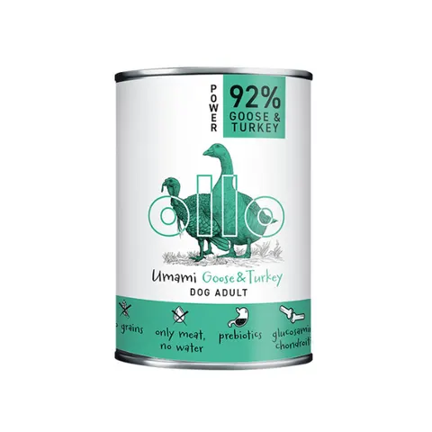 OLLO Gęś i indyk - karma mokra UMAMI dla psa - 400 g