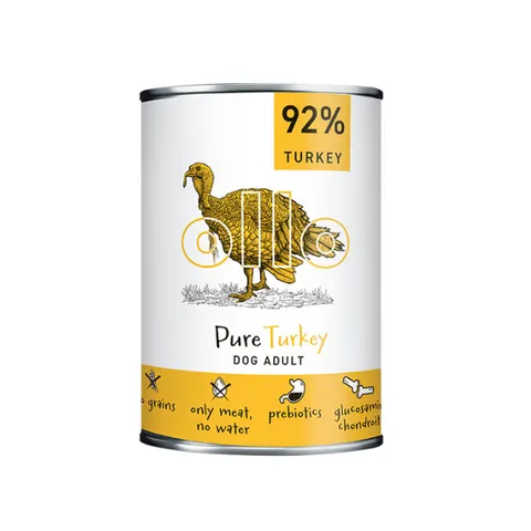 OLLO Indyk - karma mokra monobiałkowa PURE dla psa - 400 g
