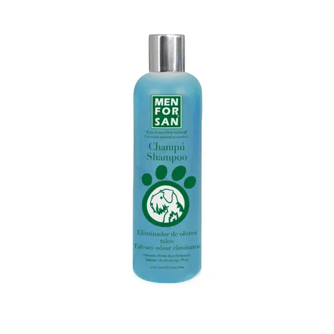MENFORSAN Szampon z talkiem usuwający zapachy dla psów - 300 ml