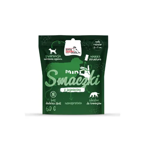Syta Micha MINI Smaczki z jagnięciną 60g
