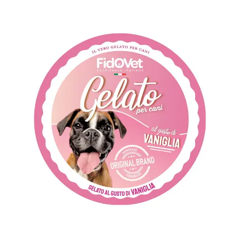 Lody dla psa - waniliowe Fidovet Gelato