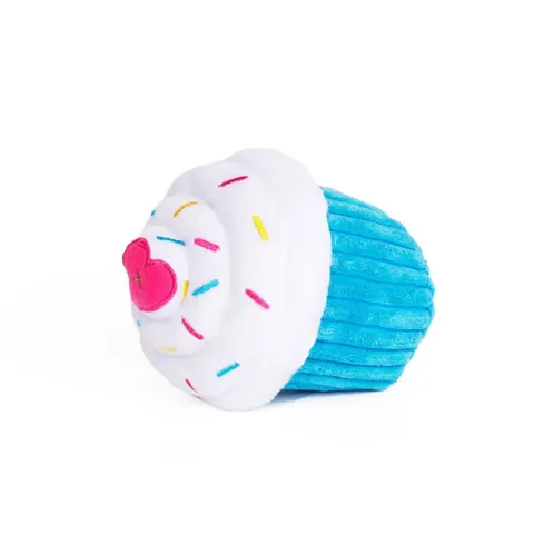 ZippyPaws Zabawka pluszowa dla psów - MUFFIN - niebieski