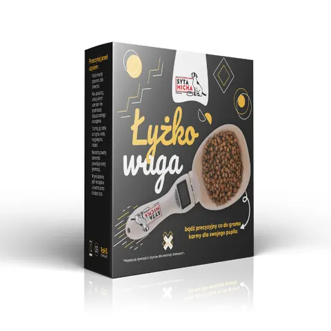SYTA MICHA Łyżko-waga do karmy dla psa
