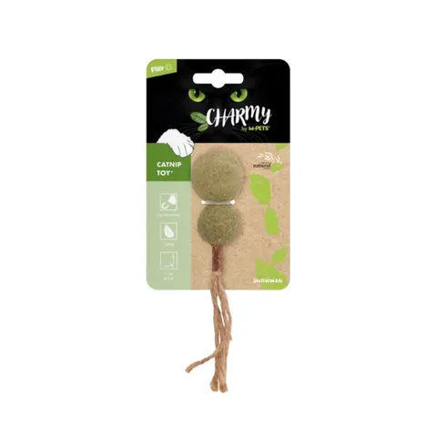 M-PETS Zabawka z kocimiętką CHARMY - SNOWMAN dla kota