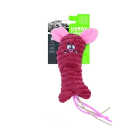 M-PETS Zabawka z kocimiętką HERBY Animals - kolor różowy