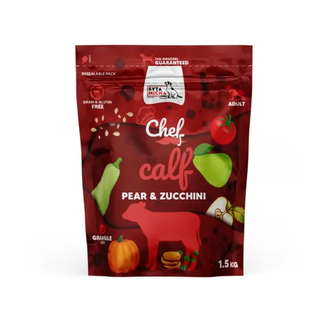 Syta Micha CHEF Cielęcina 1,5kg Adult