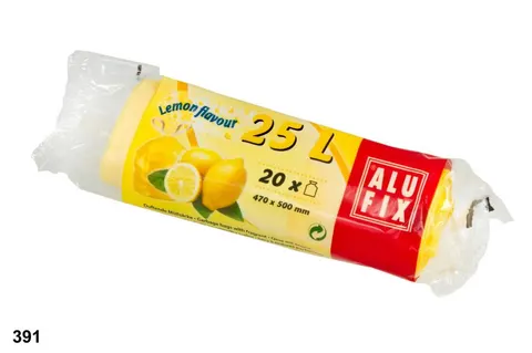 Worki na śmieci 25L z aromatem cytryny
