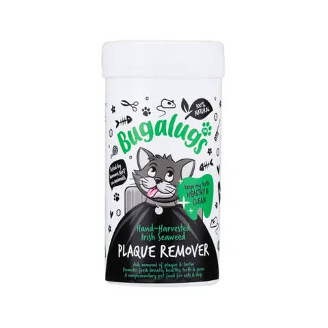 Bugalugs Algi do higieny jamy ustnej dla kota Plaque Remover - 70 g