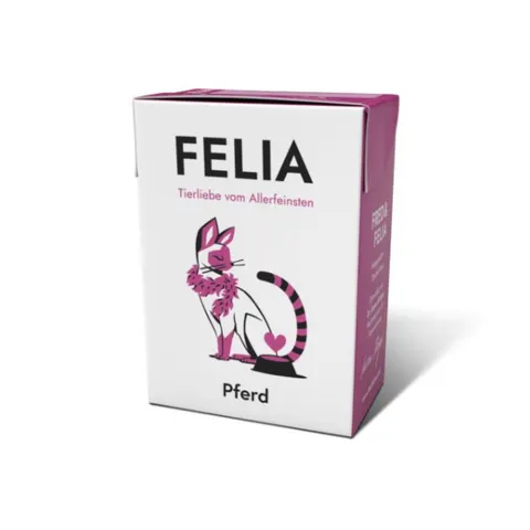 FELIA Karma mokra dla kotów - konina - 190 g