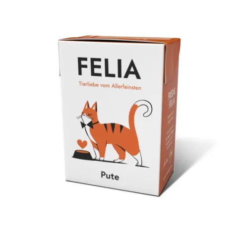 FELIA Karma mokra dla kotów - indyk - 190 g