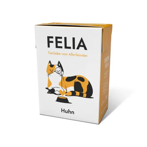 FELIA Karma mokra dla kotów - kurczak - 190 g