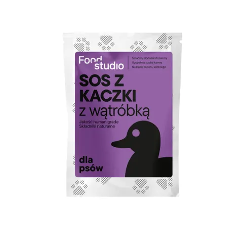 Food Studio Chefs SOS dla psów z KACZKI z wątróbką 100ml