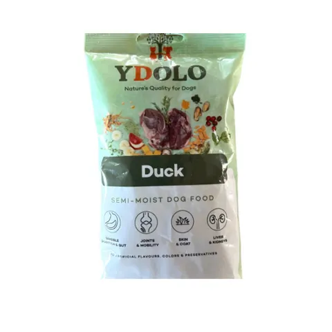 YDOLO Półwilgotna karma monobiałkowa kaczka 100g