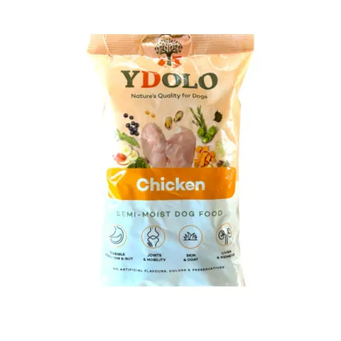 YDOLO CHICKEN Karma półwilgotna dla psa - kurczak i ryby - 100 g
