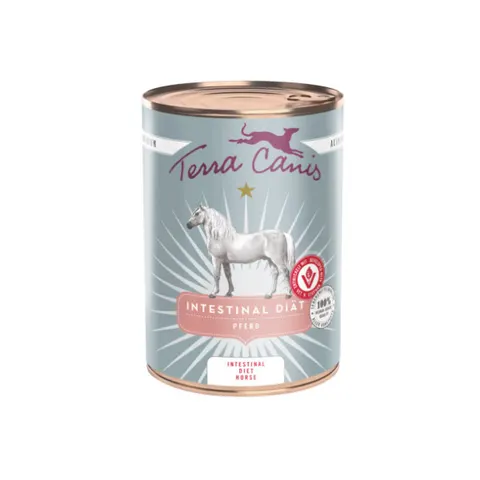 TERRA CANIS Intestinal - Karma dietetyczna dla psów - konina - 400 g x 2 szt.