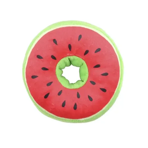 BUBA Donut arbuzowy - zabawka pluszowa dla psów