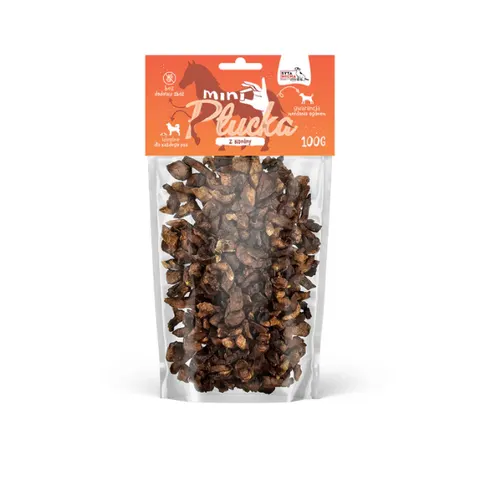Syta micha Mini płucka końskie 100g