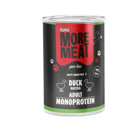 BUBA More Meat mono Pure - karma monoproteinowa z kaczki - 400 g