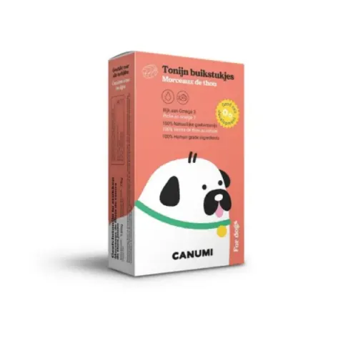 CANUMI Kawałki tuńczyka - przysmak dla psów - 100 g