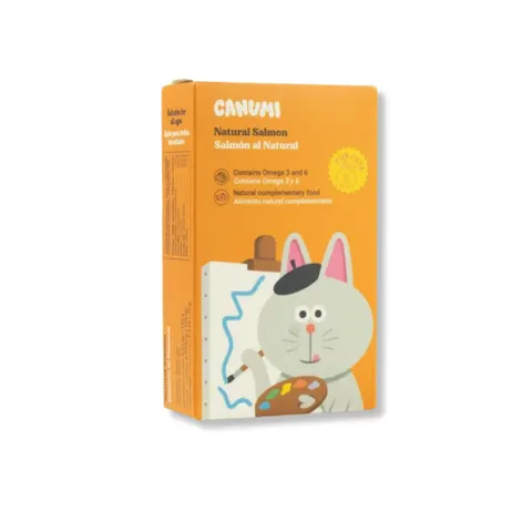 CANUMI Łosoś - przysmak dla kotów - 100 g
