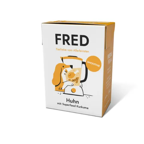 FRED Smoothie z kurczaka z kurkumą dla psów - 200 g
