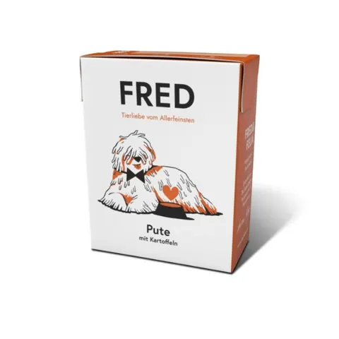 FRED Karma mokra dla psa - indyk z ziemniakami - 390 g
