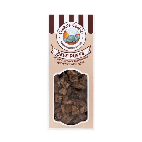 Cooka’s Cookies Przysmaki z płuc wołowych dla psów - 80 g