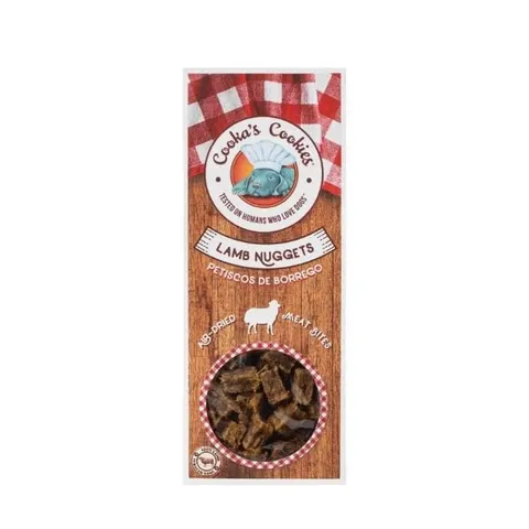 Cooka’s Cookies Nuggetsy z jagnięciny - przysmaki dla psów - 60 g