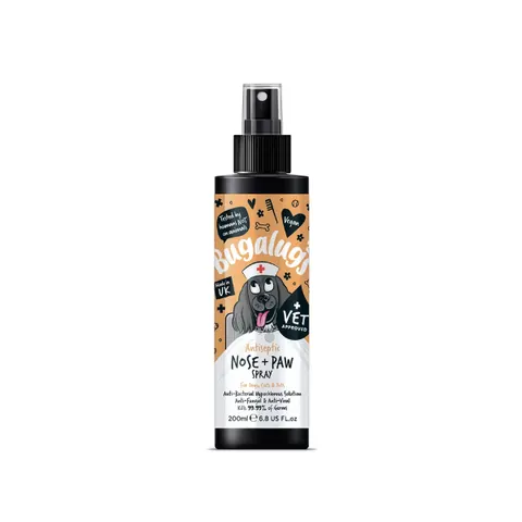 Bugalugs Spray antyseptyczny na łapy i nos psa lub kota - 250 ml