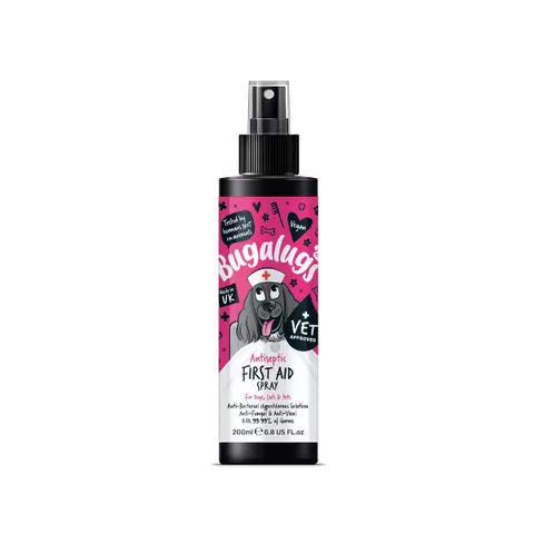 Bugalugs Spray antyseptyczny na skórę psa i kota - 200 ml