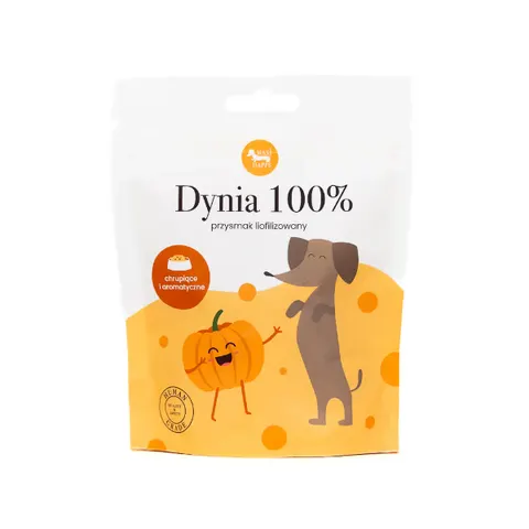 MAXI HAPPS Dynia 100% - przysmaki liofilizowane dla psów i kotów - 20 g