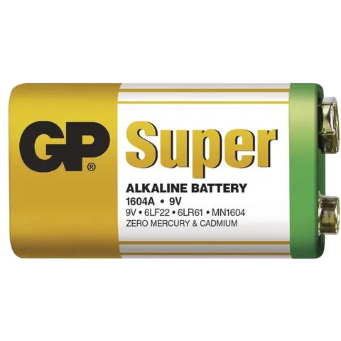 Bateria GP Alkaline 9V