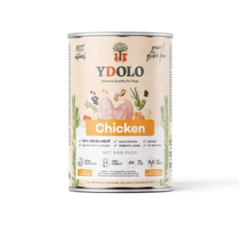 YDOLO CHICKEN Karma mokra dla psów - kurczak i ryby - 400 g