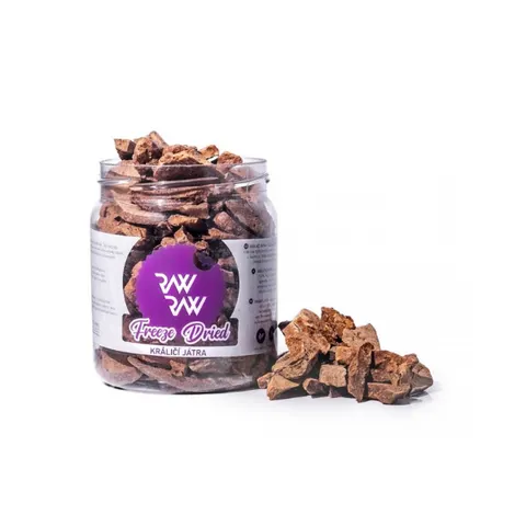 RAW Liofilizowana wątroba królicza - 80 g