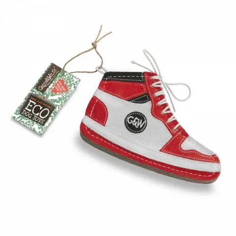 GREEN & WILD'S Gordon Hi-Top - zabawka dla psa - trampek