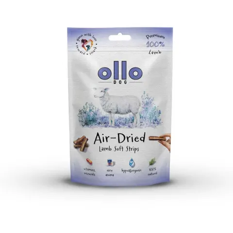 OLLO Przysmaki funkcyjne dla psa - jagnięcina - 80 g